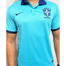 CAMISETA PREMIUM BRASIL POLO AZUL