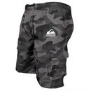 Shorts Quiksilver Impressão Luxo de Alta Qualidade Masculino