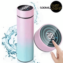 Garrafa Térmica 500ML Com Led Inox para Água ou Café