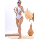 Maiô Argola Asa Body Traje Luxo