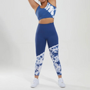 Conjunto fitness com tie-dye para academia