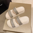 Papetes Femininas Confortável Flip Flops 2024