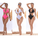 Maiô Argola Asa Body Traje Luxo