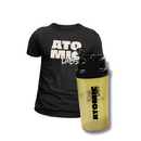 Camiseta Treino + Coqueteleira Atomic Labs