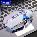 Mouse Gamer ergonômico com fio RGB LED retro iluminado 3200dpi 6 botões