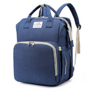Mochila Cama Portátil (5 in 1)  Perfeita para Viajar com seu Bebê + Carregador Portátil + Garrafa de leite.