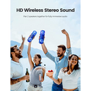 Caixa de som com Alto-falante WISE TIGER, Bluetooth, sem fio 25W IPX7 À prova d&