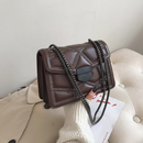 Bolsas de Ombro de Luxo com Rebite Chain Pequenos