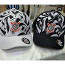 BONÉ PREMIUM DO CORINTHIAS DEGRADER BRANCO E PRETO