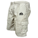 Shorts Quiksilver Impressão Luxo de Alta Qualidade Masculino