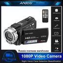 filmadora digital de andoer v12. 1080p. 30mp HD. 16x zoom portátil 3 Polegada. tela de LCD rotativo
