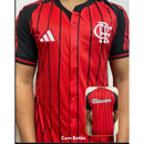 CAMISETA PREMIUM DO FLAMENGO BASEBALL