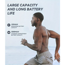 Lenovo XT80 Sports Wireless Headphones LED Power Display