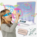 Placa de Desenhos 3D (com luz LED), Óculos Mágico 3D, Kit de Canetas 3D de colorir, Modelos de desenho