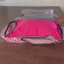 Kit confort Cachorro Completo - Transporte - Cama Pipi dog - Vasilha de Ração Femea e Macho P ao G