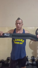 Cinturão Musculação New Strong Alta Performance Com Apoio Da Lombar Removível - 2 Cores - Tamanho Único Ajustável
