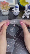 Kit 4, 10 ou 20 Ganchos Adesivos Reutilizáveis: Organize e Decore Sem Furos!